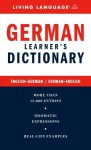 Complete German Dictionary (Complete Basic Courses) - Living Language