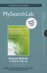 Mysearchlab with Pearson Etext -- Standalone Access Card -- For Research Methods: A Tool for Life - Bernard C. Beins