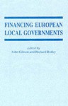 Financing European Local Government - John Gibson, Richard Batley