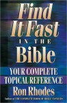 Find It Fast in the Bible - Ron Rhodes