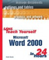 Sams Teach Yourself Microsoft Word 2000 in 24 Hours - Heidi Steele