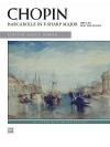 Barcarolle in F-Sharp Major, Op. 60 - Frédéric Chopin, Alfred A. Knopf Publishing Company, Edited By Charles Timbrell