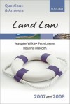 Q and A: Land Law 2007-2008 - Margaret Wilkie