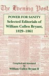 Power for sanity - William Cullen Bryant