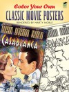 COLORING BOOK: Color Your Own Classic Movie Posters - NOT A BOOK