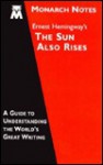 Ernest Hemingway's The sun also rises (Monarch notes) - Monarch Notes, Ernest Hemingway, Laurie E. Rozakis