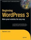 Beginning WordPress 3 - Stephanie Leary