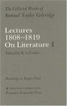 Lectures 1808 1819 On Literature - Samuel Taylor Coleridge