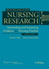 Resource Manual for Nursing Research: Generating and Assessing Evidence for Nursing Practice - Denise F. Polit, Cheryl Tatano Beck