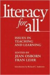 Literacy for All: Issues in Teaching and Learning - Jean Osborn, Jean Osborn