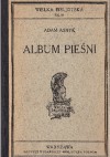 Album Pieśni - Adam Asnyk