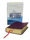 The Message: The Bible In Contemporary Language, Burgundy Bonded Leather - Anonymous