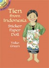 Tien from Indonesia Sticker Paper Doll - Yuko Green