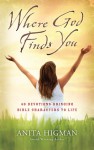 Where God Finds You: 40 Devotions Bringing Bible Characters to Life - Anita Higman