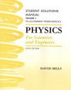 Physics for Scientists and Engineers Student Solutions Manual, Vol. 1 - Paul A. Tipler, Gene Mosca, David Mills