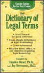 Concise Guides: The Dictionary of Legal Terms - Hayden Mead, Jay Stevenson