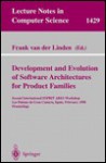 Development and Evolution of Software Architectures for Product Families: Second International Esprit Ares Workshop, Las Palmas de Gran Canaria, Spain, February 26-27, 1998, Proceedings - Frank Van Der Linden