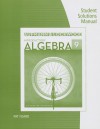 Student Solutions Manual for Aufmann/Lockwood's Introductory Algebra: An Applied Approach, 9th - Richard N. Aufmann, Joanne S. Lockwood