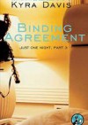 Binding Agreement - Kyra Davis