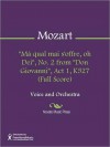 "Ma qual mai s'offre, oh Dei", No. 2 from "Don Giovanni", Act 1, K527 (Full Score) - Wolfgang Amadeus Mozart