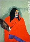 Rot/Red - Fritz Scholder