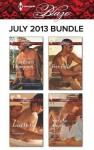 Harlequin Blaze July 2013 Bundle: Wild at HeartLead Me OnFree FallShe's No Angel - Vicki Lewis Thompson, Crystal Green, Karen Foley, Kira Sinclair