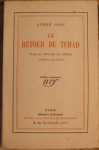 Le retour du Tchad - André Gide