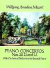 Piano Concertos Nos. 20, 21 and 22: With Orchestral Reduction for Second Piano - Wolfgang Amadeus Mozart