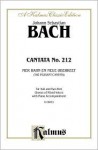 Cantata No. 212 -- Mer Hahn En Neue Oberkeet: Sb with Sb Soli (German, English Language Edition) - Johann Sebastian Bach