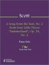 A Song from the East, No. 2 from Four Little Pieces "Summerland", Op. 54, No. 2 - Cyril Scott