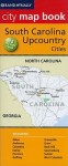 South Carolina Up Country City Map - Rand McNally