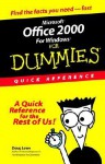 Microsoft Office 2000 for Windows for Dummies Quick Reference - Doug Lowe