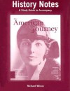 A Study Guide to Accompany the American Journey Volume Two History Notes: Teaching and Learning Classroom Edition: Brief - Richard Wilcox, David R. Goldfield, Carl Abbott