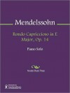 Rondo Capriccioso in E Major, Op. 14 - Felix Mendelssohn