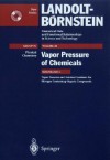 Vapor Pressure and Antoine Constants for Nitrogen Containing Organic Compounds - Springer-Verlag, J. Svoboda, Michael Frenkel, K.R. Hall, R.C. Wilhoit