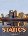 Engineering Statics , Si Version - J.L. Meriam, L.G. Kraige