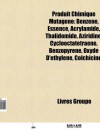 Produit Chimique Mutag Ne: Benz Ne, Essence, Acrylamide, Thalidomide, Aziridine, M Thotrexate, Benzopyr Ne, Oxyde D' Thyl Ne, Buta-1,3-Di Ne - Source Wikipedia