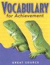 Vocabulary for Achievement: Grade 3 - Margaret A. Richek