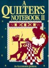 Quilter's Notebook II - Book Publishers Good, Cheryl A. Benner