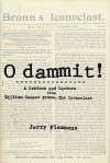 O Dammit!: A Lexicon and a Lecture from William Cowper Brann, the Iconoclast - Jerry Flemmons