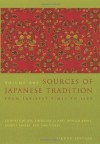 Sources of Japanese Tradition, Volume One: From Earliest Times to 1600 (vol. 1) - Wm. Theodore de de Bary, Donald Keene, George Tanabe, Paul Varley