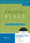 NIV Thinline Bible, Large Print (New International Version) - Zondervan Publishing