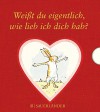 Weißt du eigentlich, wie lieb ich dich hab? Pop-up Leporello - Sam McBratney, Anita Jeram, Rolf Inhauser