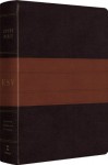 ESV Study Bible, Personal Size (TruTone, Deep Brown/Tan, Trail Design) - ESV Bibles by Crossway