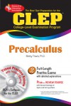 CLEP Precalculus w/ TestWare CD - Betty Travis, Mel Friedman, CLEP, Calculus Study Guides