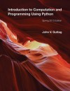 Introduction to Computation and Programming Using Python - John V Guttag