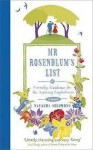 Mr. Rosenblum's List: Or, Friendly Guidance For The Aspiring Englishman - Natasha Solomons