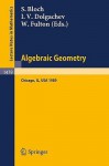 Algebraic Geometry: Proceedings of the Us-USSR Symposium Held in Chicago, June 20-July 14, 1989 - Spencer Bloch