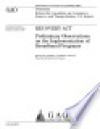 Recovery Act: Preliminary Observations on the Implementation of Broadband Programs - Mark L. Goldstein