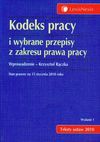 Kodeks pracy i wybrane przepisy z zakresu prawa pracy - Rączka Krzysztof